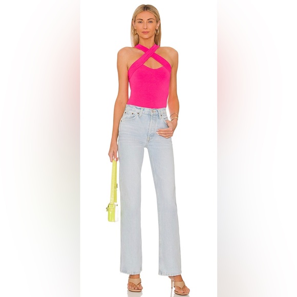 NWT REVOLVE Gene Cross Front Bodysuit in Pink
superdown 🔥Hot Item🔥 on preorder - Picture 5 of 9